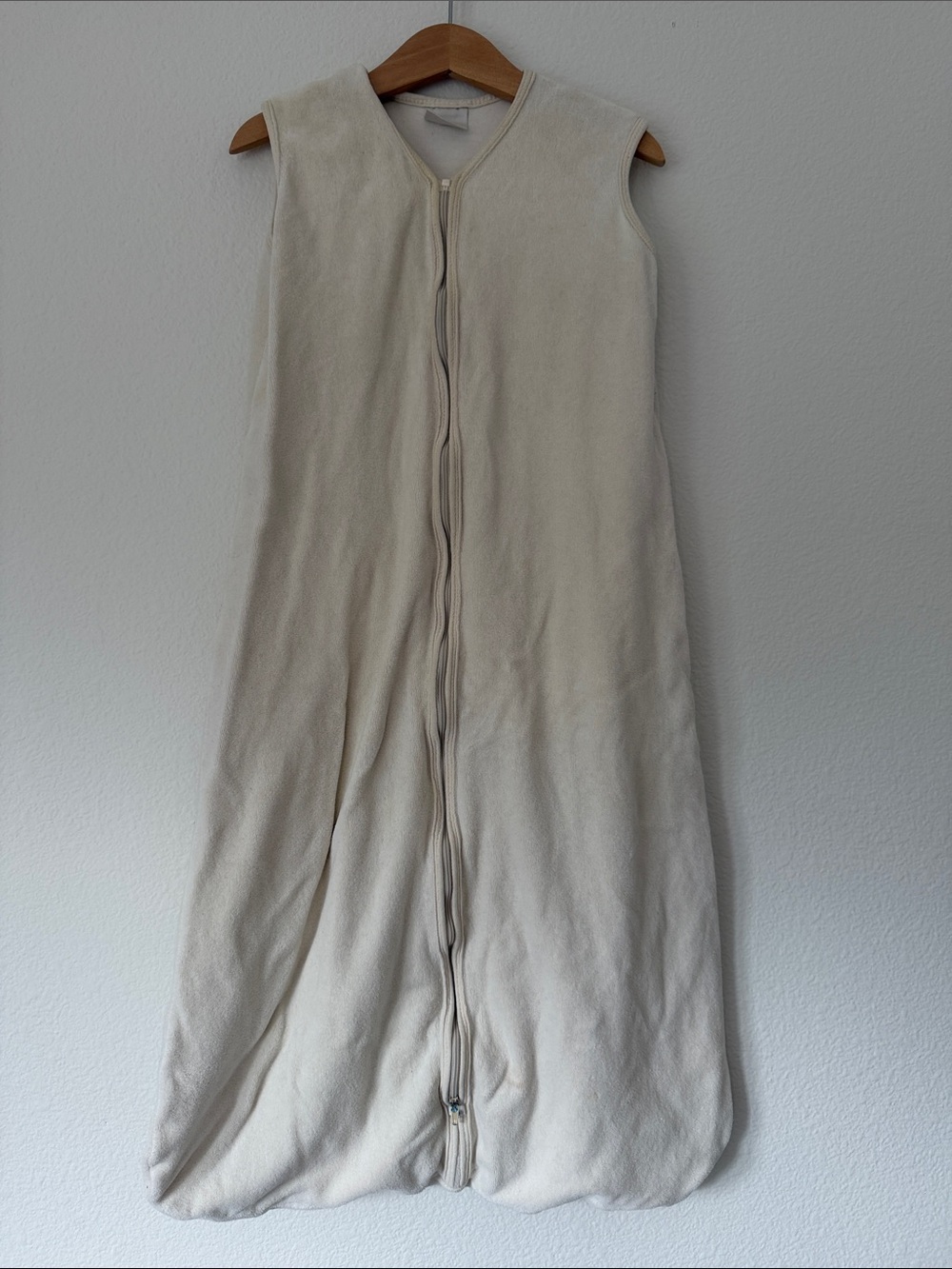 CastleWare SLEEVELESS ORGANIC COTTON FLEECE SLEEPER BAG TOG 2.0 sz L (12-18 mos)